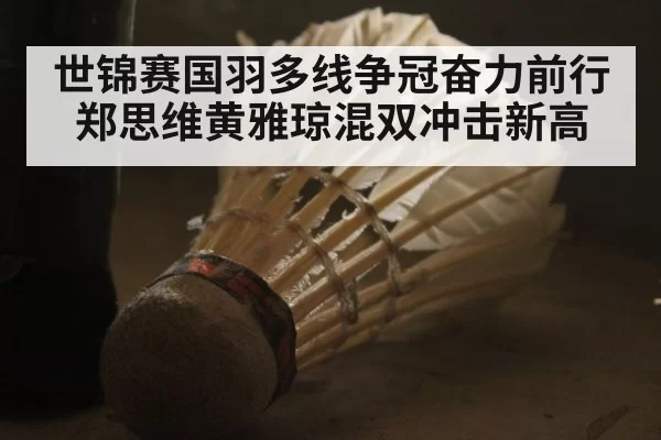 世锦赛国羽多线争冠奋力前行郑思维黄雅琼混双冲击新高