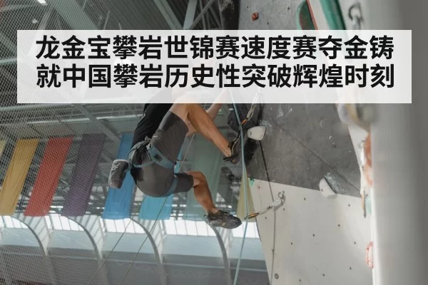 龙金宝攀岩世锦赛速度赛夺金铸就中国攀岩历史性突破辉煌时刻