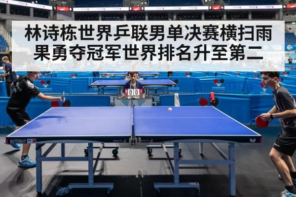 林诗栋世界乒联男单决赛横扫雨果勇夺冠军世界排名升至第二